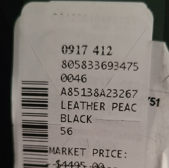 Versace fringe Leather jacket 56it NWT - Picture 7 of 15